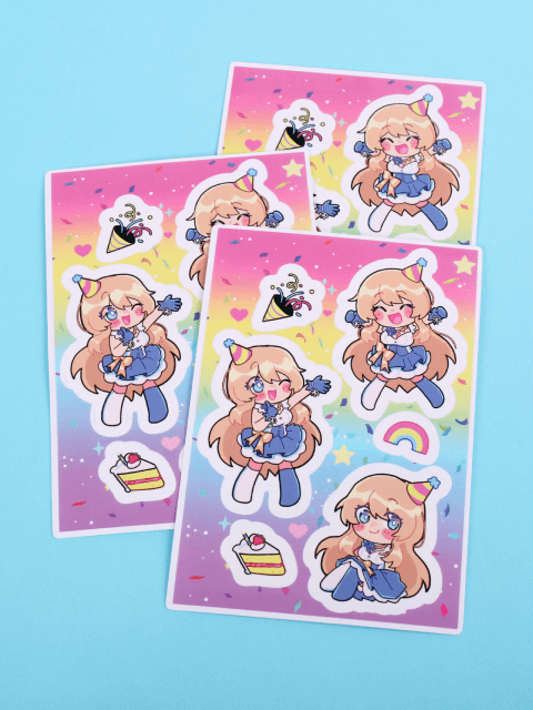 Sakuthon 2025 Birthday Sticker Sheet product image (3)