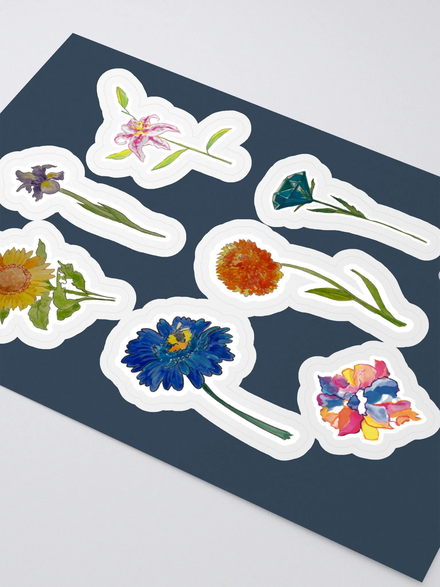 This Bouquet Sticker Sheet 1 product image (2)