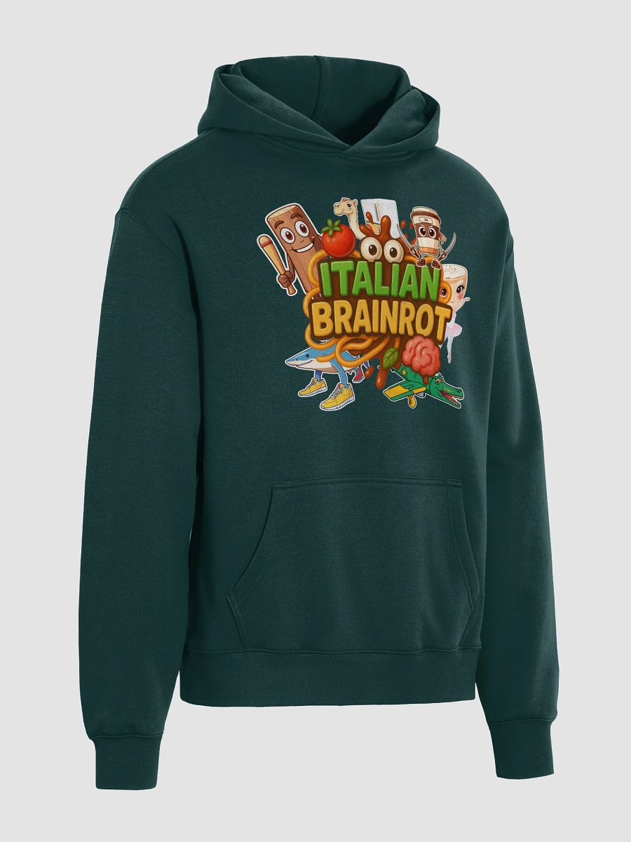 🧠 Italian Brainrot Premium Oversized Hoodie 🇮🇹 product image (15)
