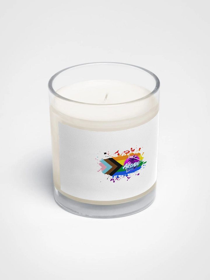 The Official Arcade Pride Candle product image (1)