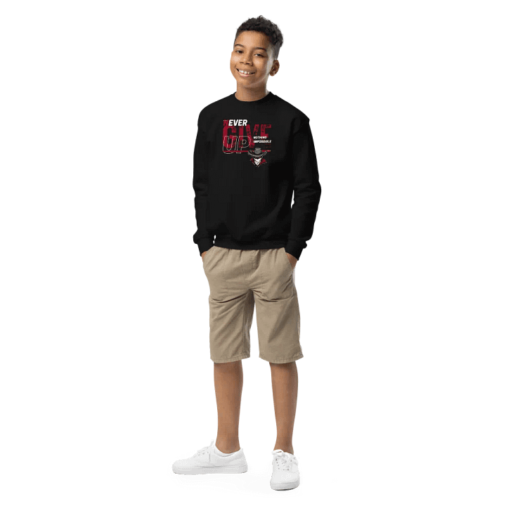Portland Roughriders Kids Crew Sweater by Gildan product image (1)