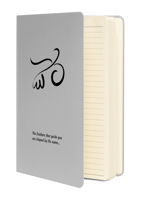 Bird Calligraphy Notebook w/Quote – Deep Black Print product image (2)