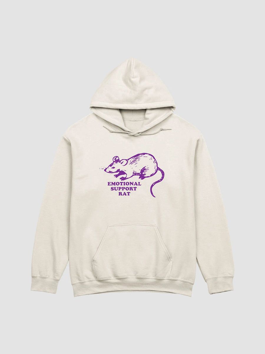 Emotional support rat Hoodie product image (1)