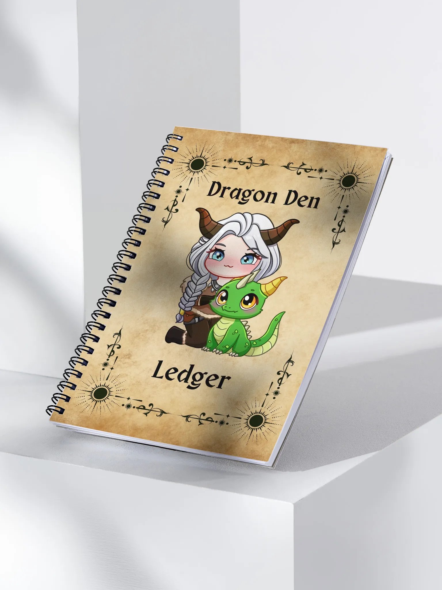 Dragon Den Ledger Notebook product image (3)