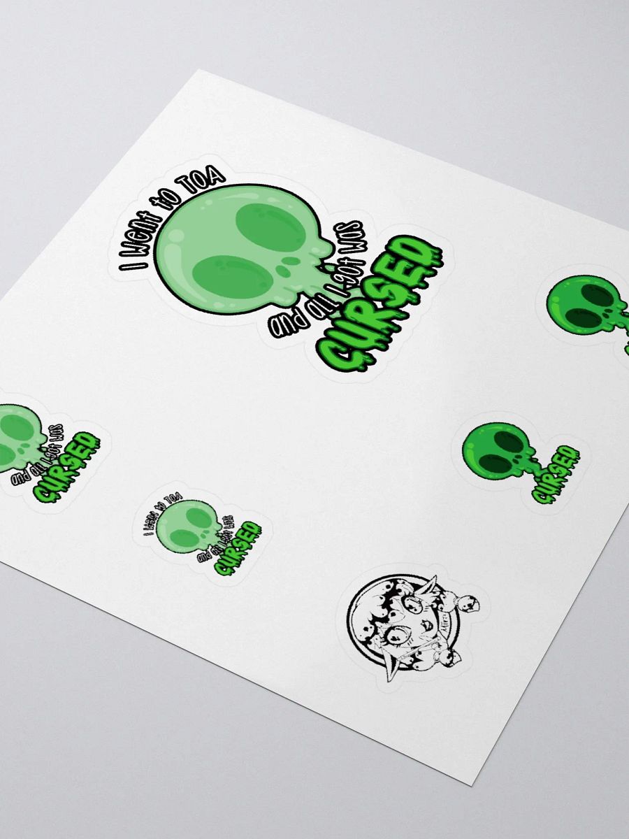 All I Got Was Cursed - Monk - Sticker Sheet product image (3)