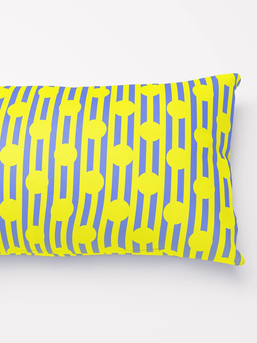 Yellow Stripes and Polkadots Throw Pillow product image (6)
