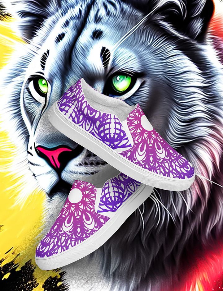 Mystic Mandala Slip-Ons product image (1)