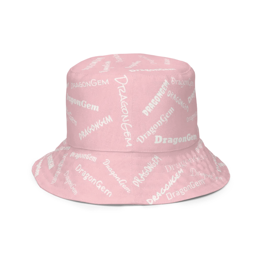 DragonGem Pink Reversible Bucket Hat product image (4)