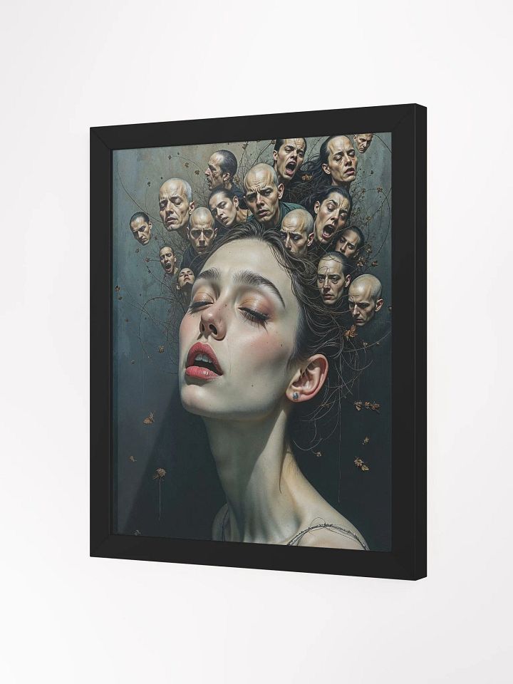 Whispers of the Fractured Mind Framed Print product image (12)