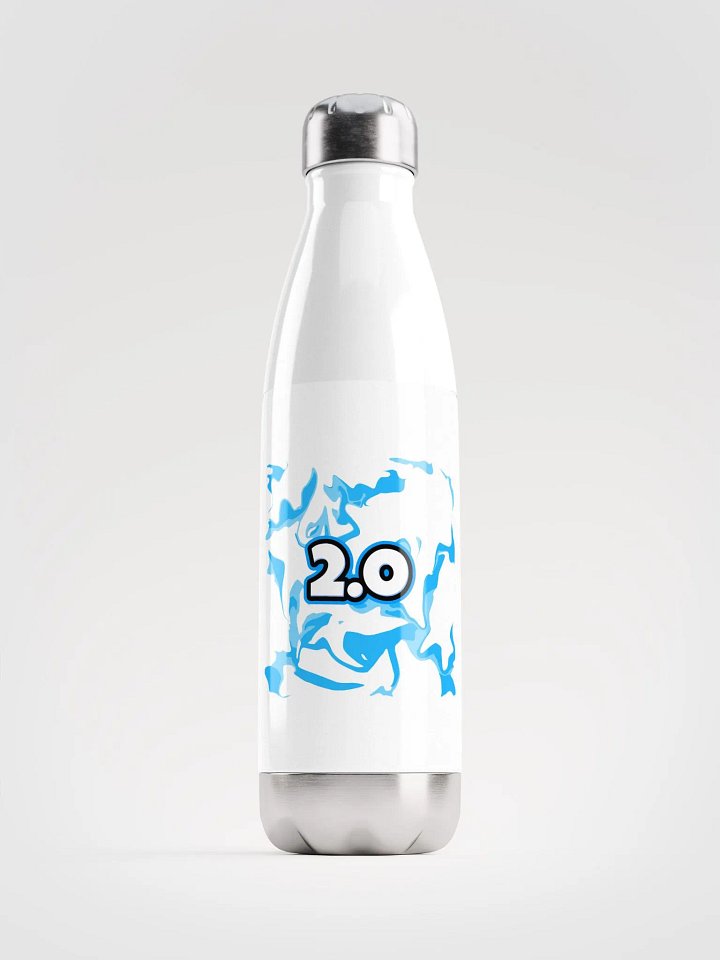 Stainless Steel 2.O Bottle With a cool design product image (1)