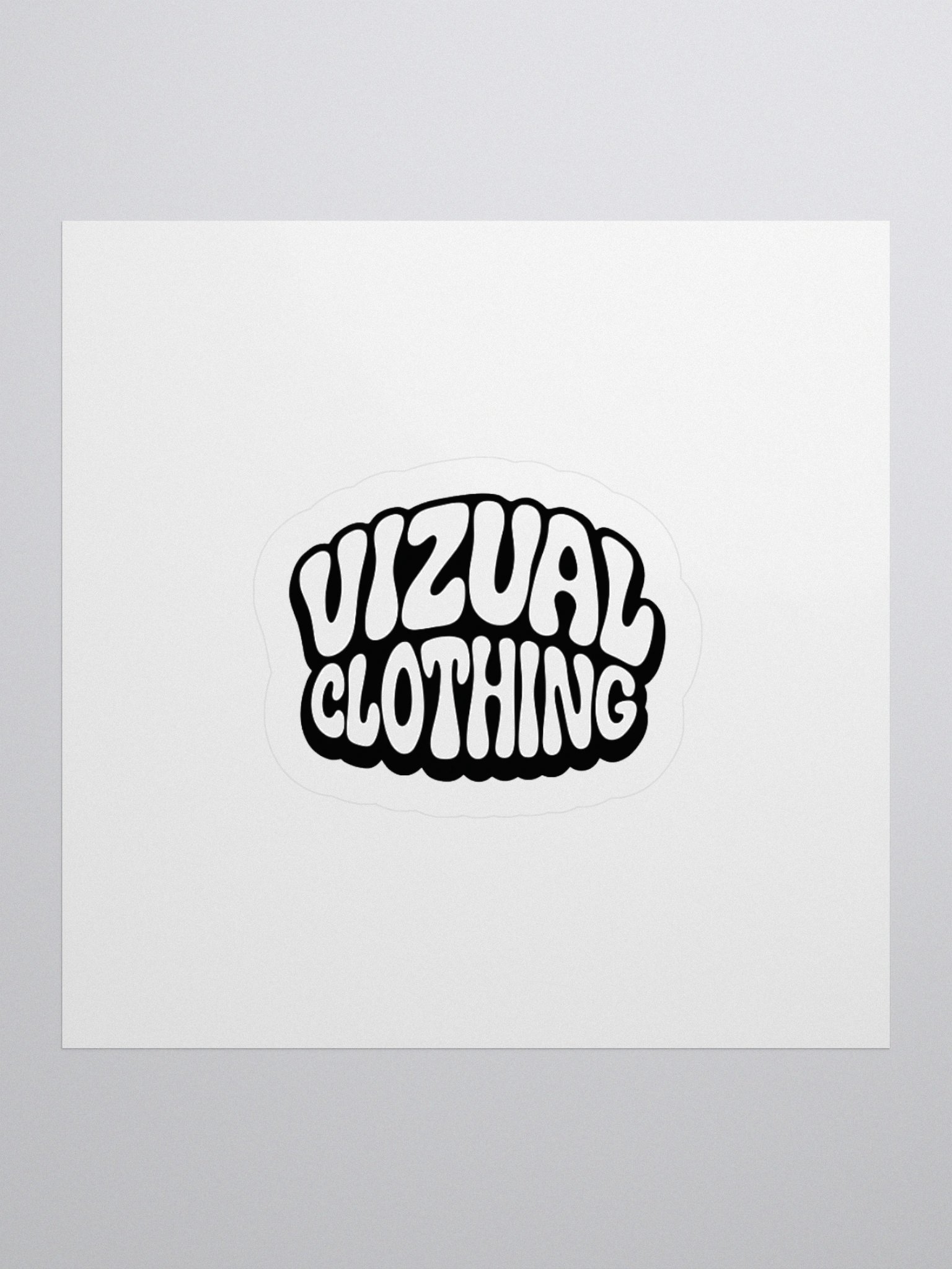 Vizual Clothing Kiss Cut Stickers product image (4)