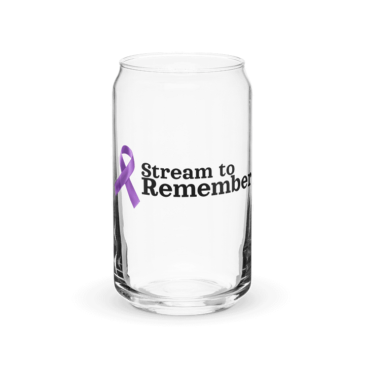 Stream to Remember Can Shaped Glass product image (1)