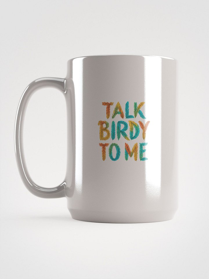 Talk Birdy to Me Bird Watching Mug | Funny Coffee Cup for Bird Lovers, Ornithologists & Backyard Birders | Cute Nature Gift Idea product image (1)