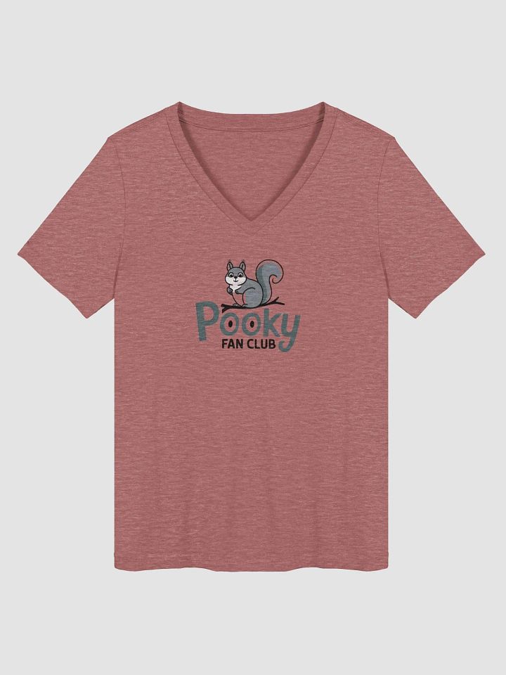Pooky's Fan Club Relaxed V-Neck Tee product image (1)