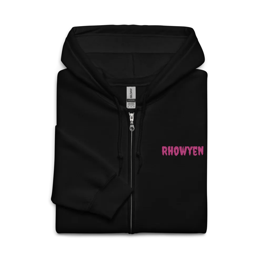 Creepy in Pink Zip Hoodie product image (3)