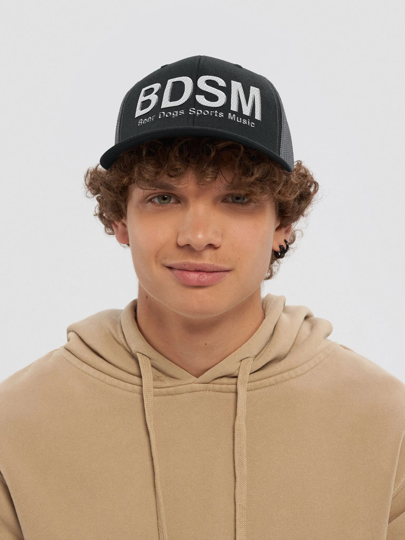 Beer Dogs Sports Music BDSM Trucker Hat product image (2)