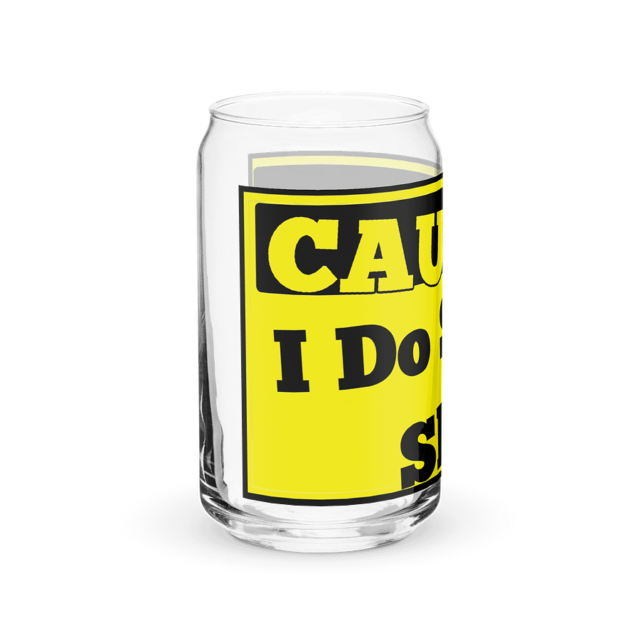 Cautionary Can-Shaped Glassware product image (8)