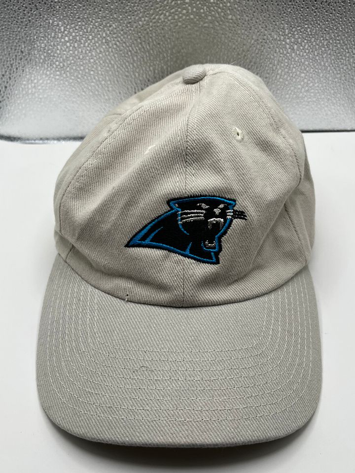 Carolina Panthers Velcro Tan Hat product image (1)