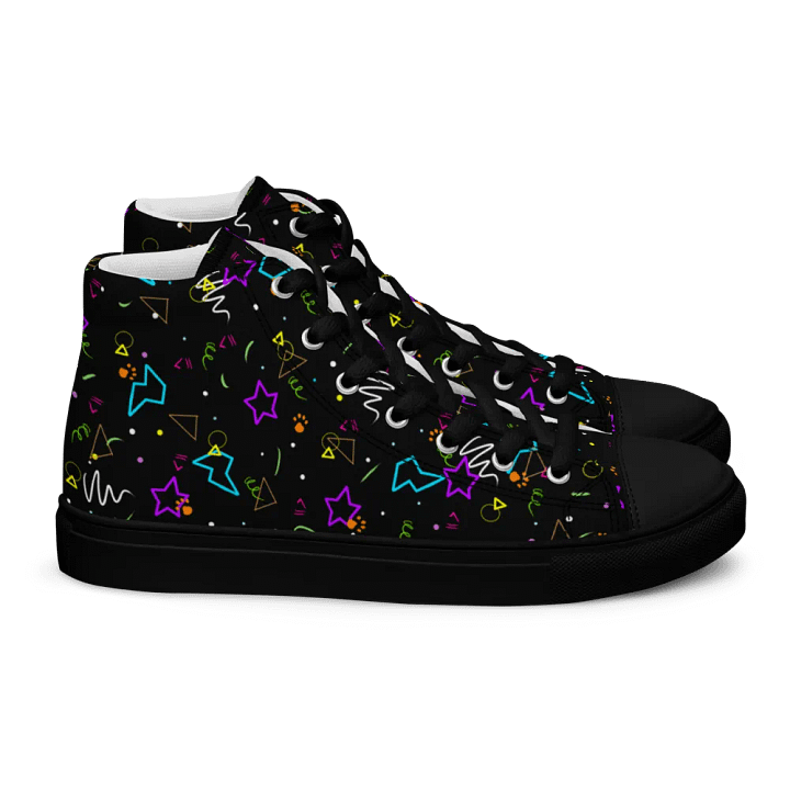 Security Breach Print Men High Tops product image (2)