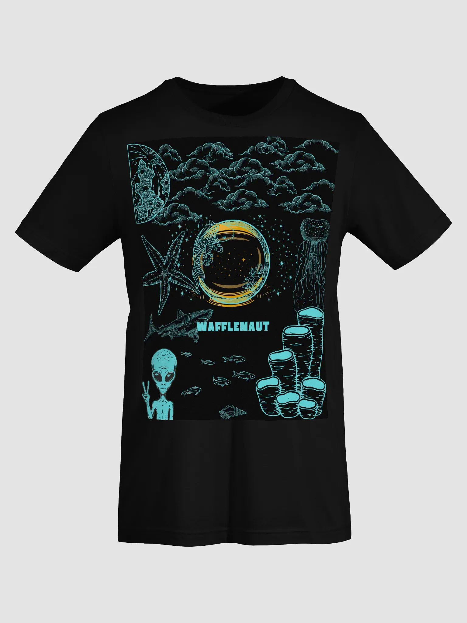 Wafflenaut Ocean Edition T-Shirt product image (7)