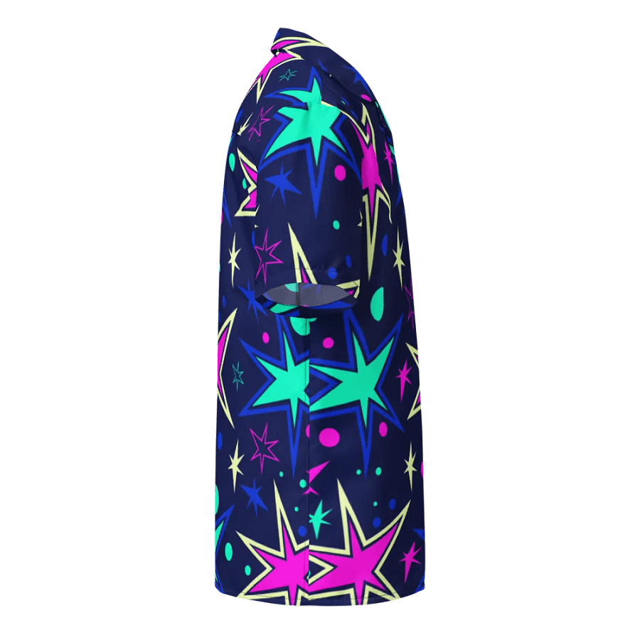 Stranger Stars Short Sleeve Hawaiian Button up product image (5)