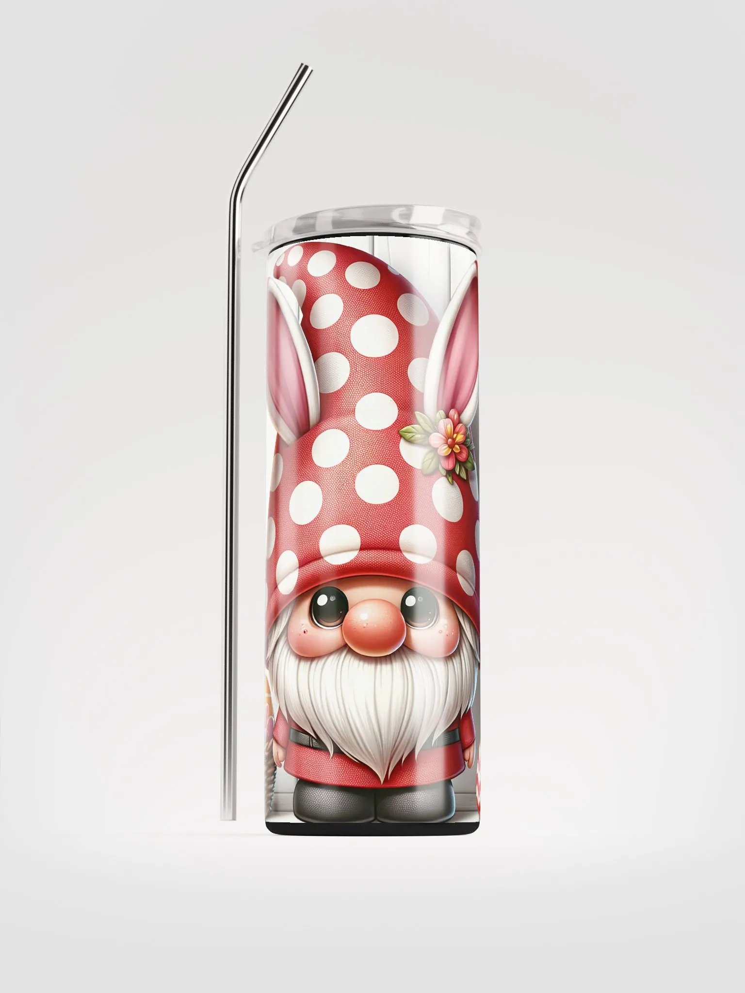 Easter Gnome Stainless Steel Tumbler product image (1)