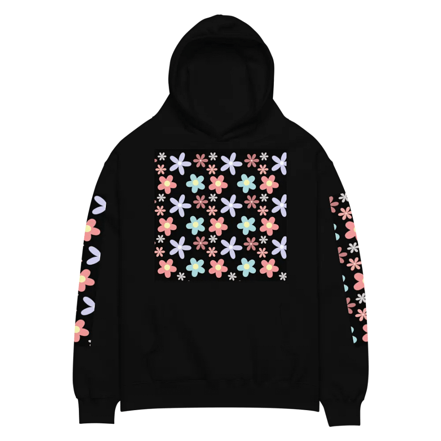 Whimsical Floral Bliss Oversized Hoodie product image (2)