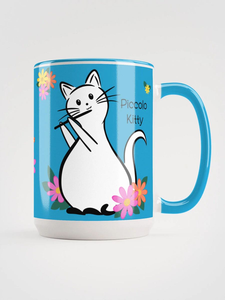 Flute Kitty Mug 15 oz - Piccolo product image (1)