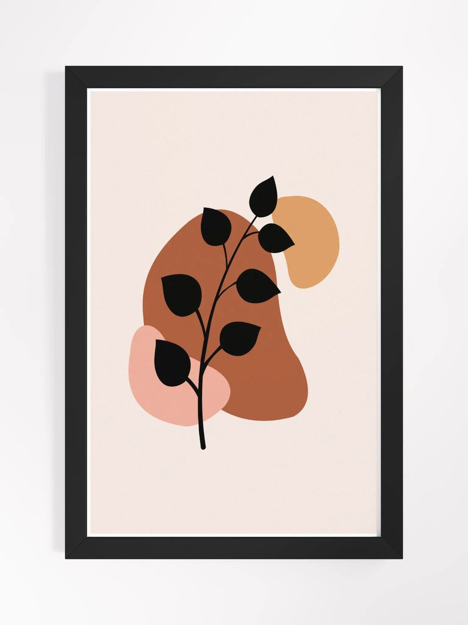 Minimalist Botanical Branch Framed Poster product image (4)