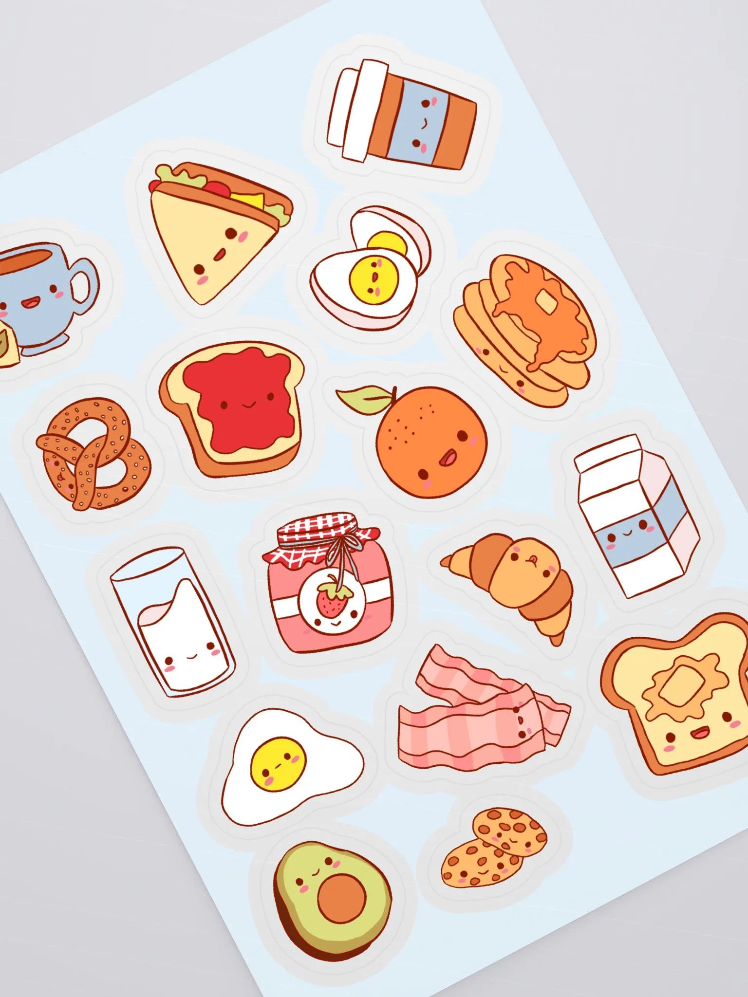 Breakfast Buddies Sticker Sheet product image (2)