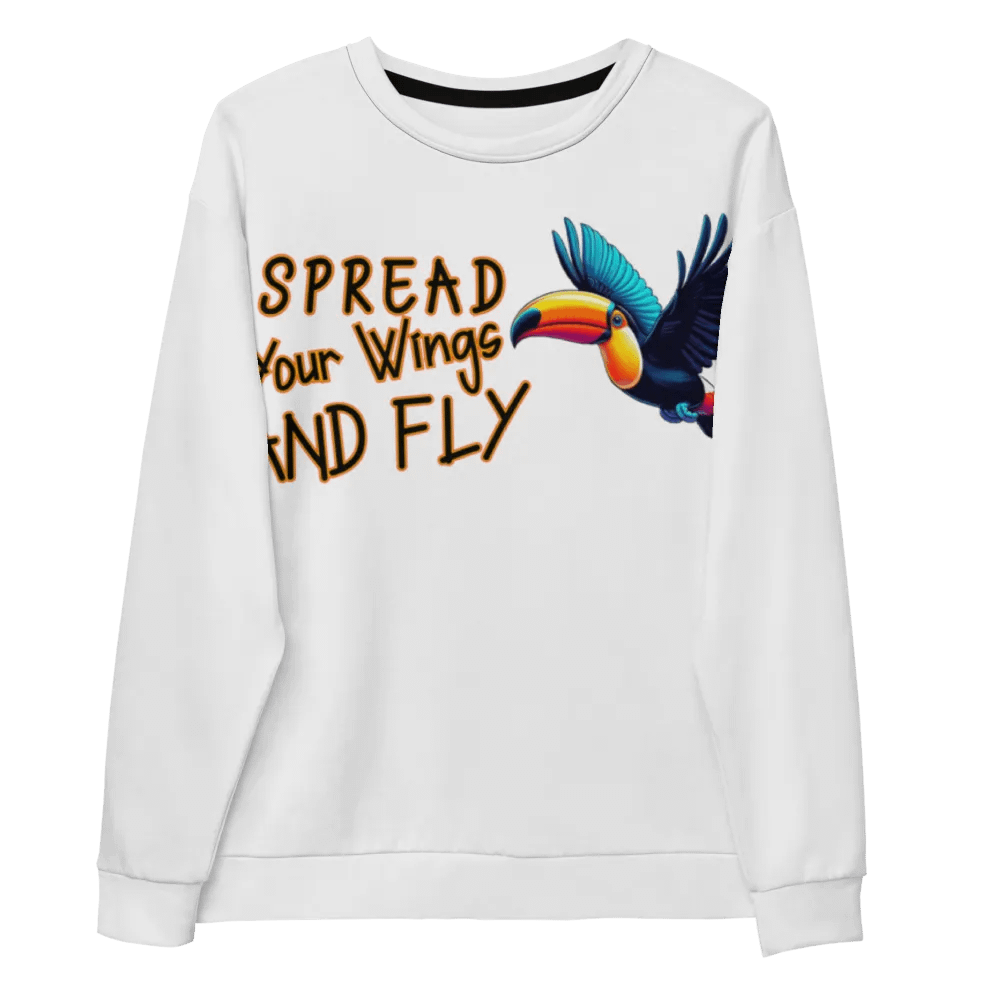 Spread your Wings and Fly All-Over Print Sweatshirt product image (9)