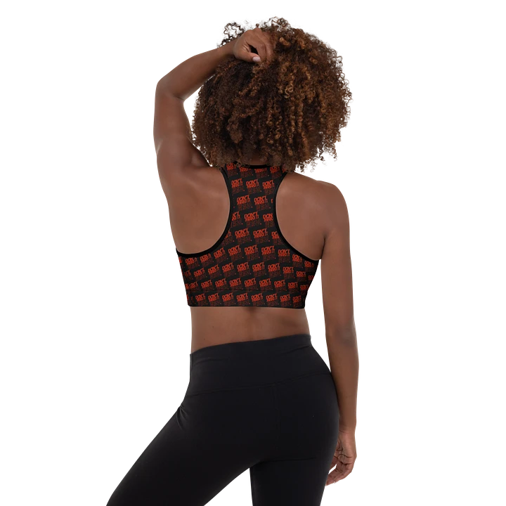 Weird Diagonal All-Over Print Sports Bra product image (1)
