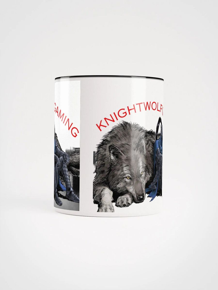 KnightWolf Ceramic Mug: Unleash Your Inner Warrior product image (64)