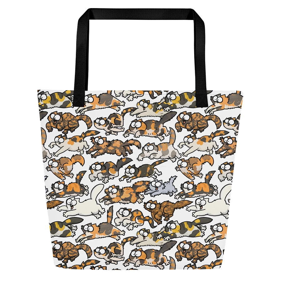 Tortie Cat Tote product image (1)