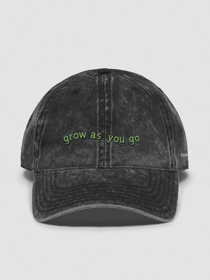 Grow as you go - Denim Dad Hat product image (2)