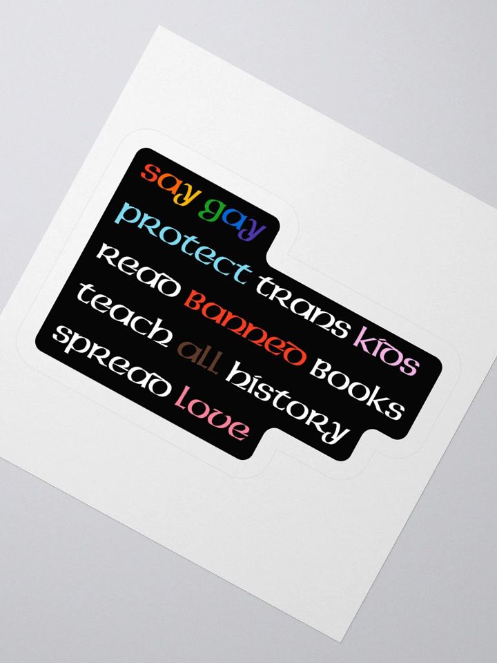 Say Gay Sticker product image (5)