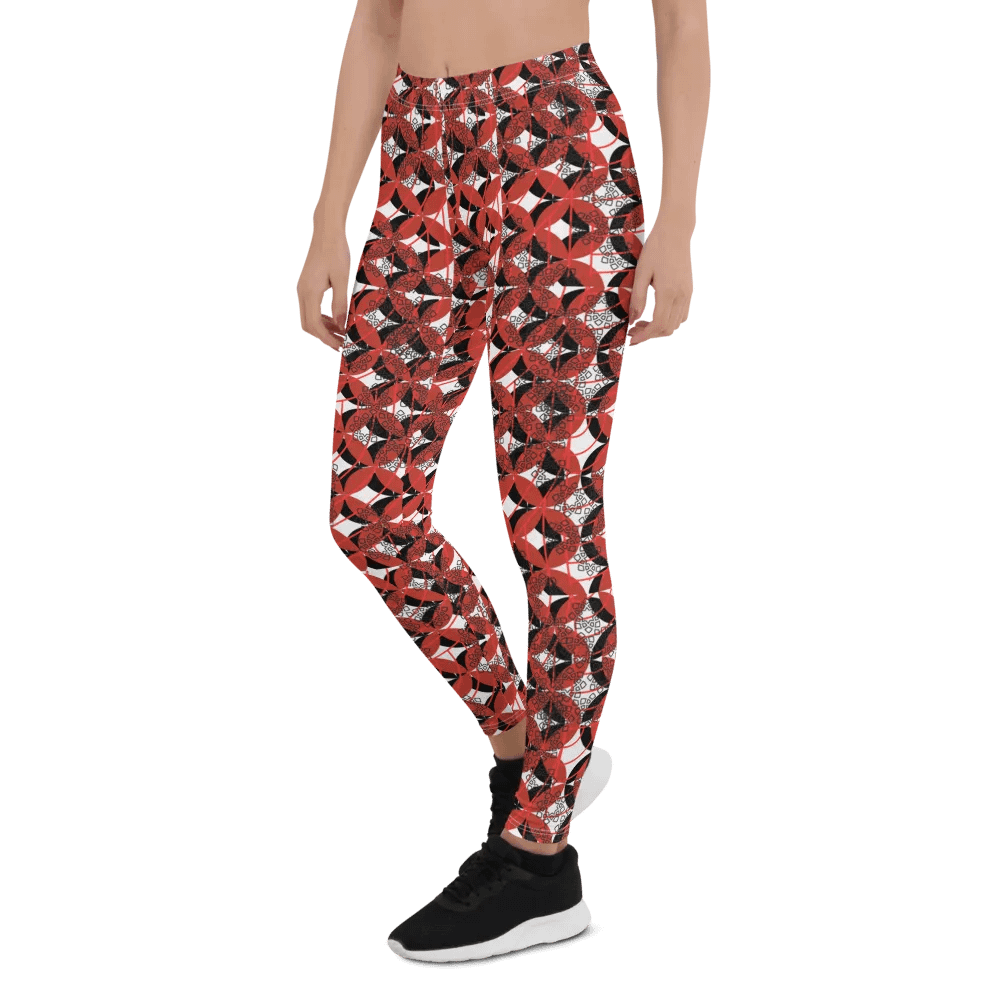 JoBeth Designed- Red ⭕ Adult Leggings👖 product image (8)