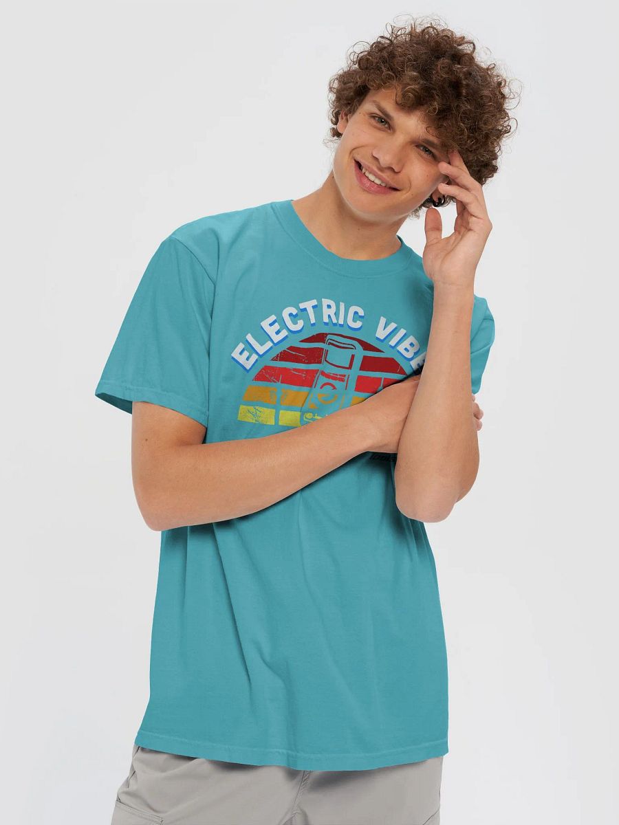 Electric Vibes Sunset Graphic Tee product image (1)