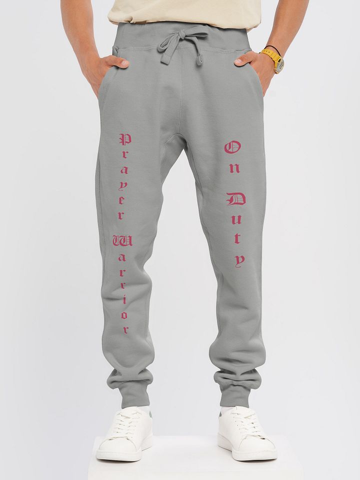 Prayer warrior on duty joggers Unisex product image (7)