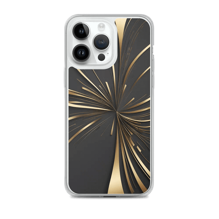 MagSafe® Clear Case for iPhone® – The golden Lines Nr. 1 product image (2)
