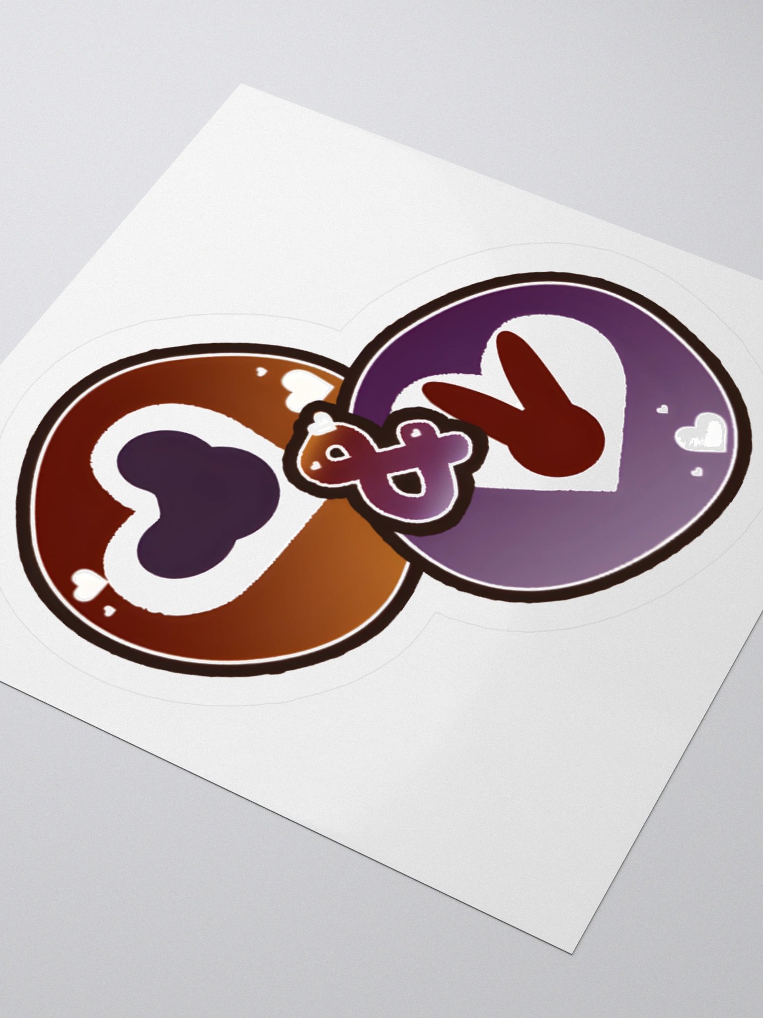 The Monroes Small Logo Sticker product image (3)