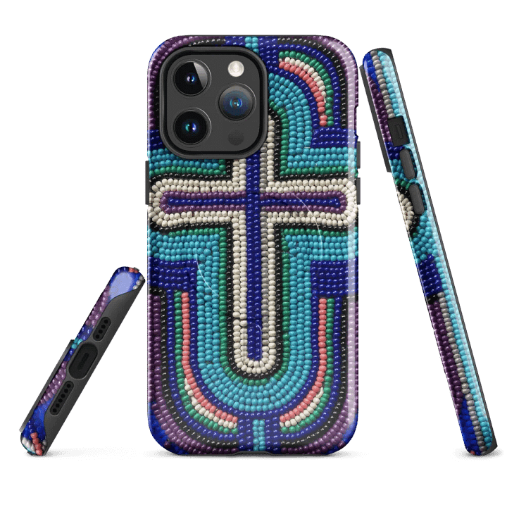 Sacred Cross Beaded iPhone® Case product image (1)
