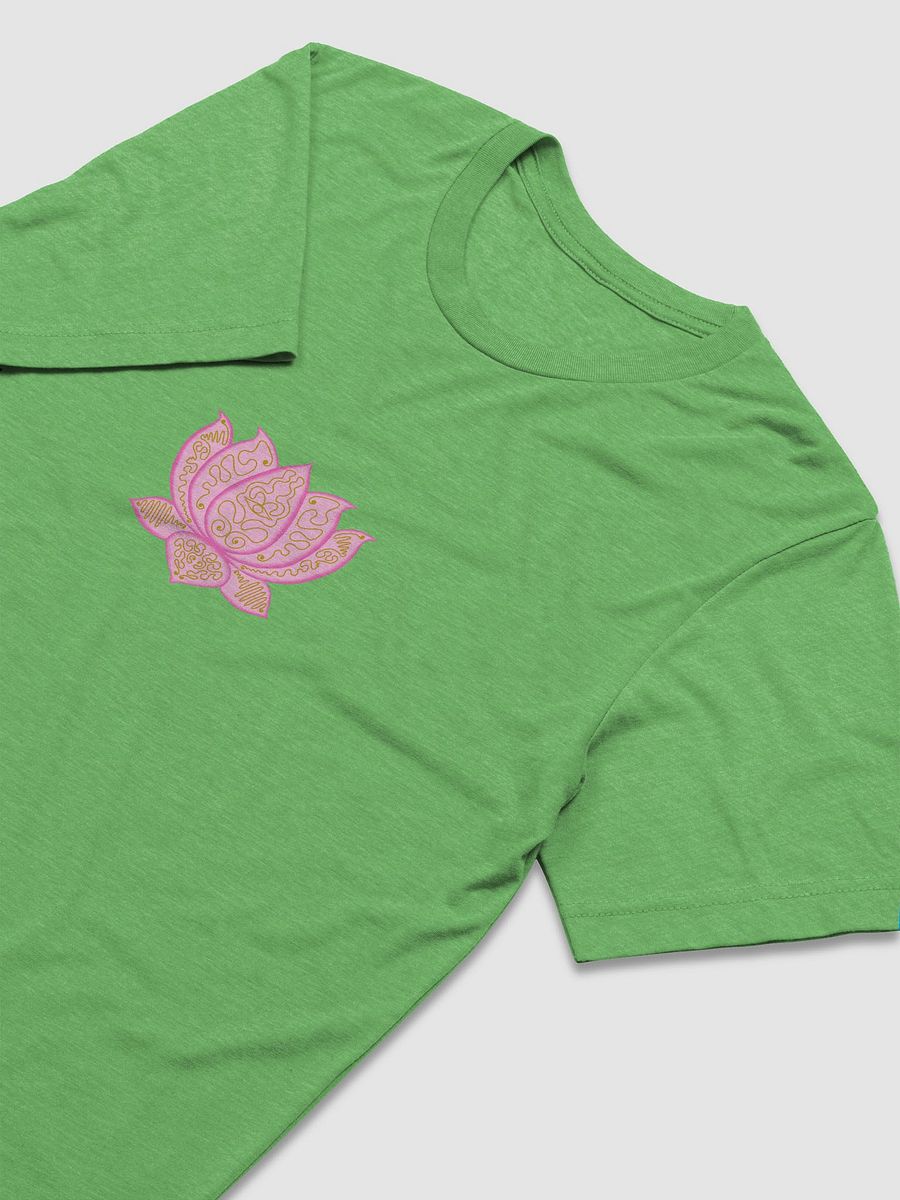 Golden Lotus Eye Triblend T-Shirt product image (6)