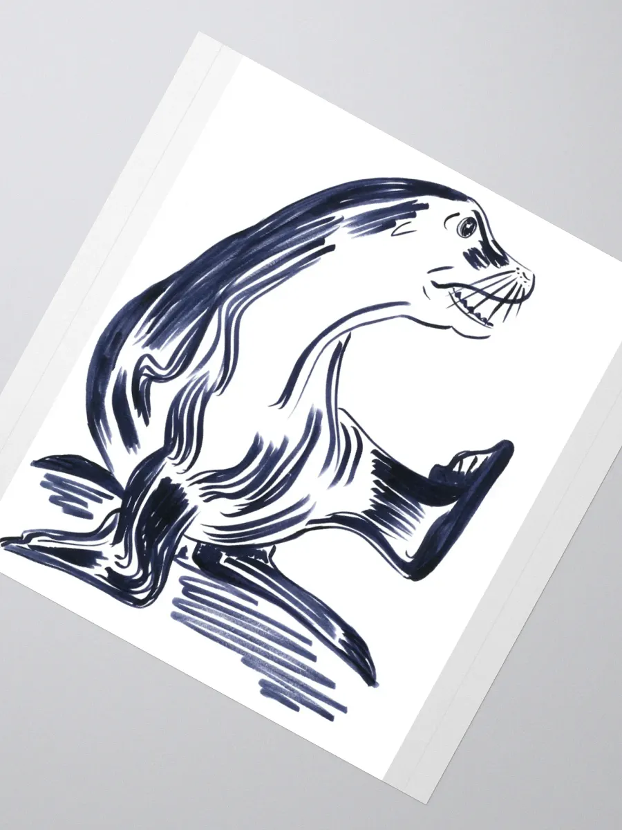 Happy Seal Sticker product image (5)