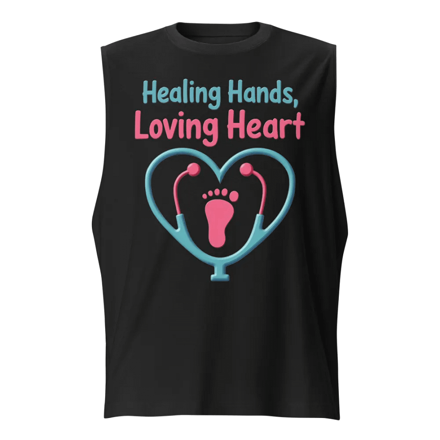 Healing Hearts Muscle Tank product image (1)