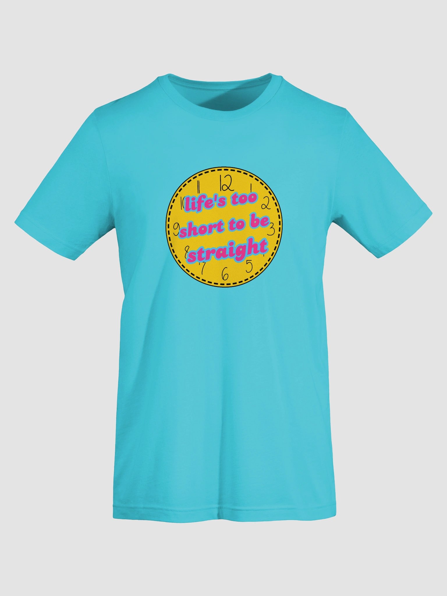 life's too short to be straight pansexual t-shirt product image (7)