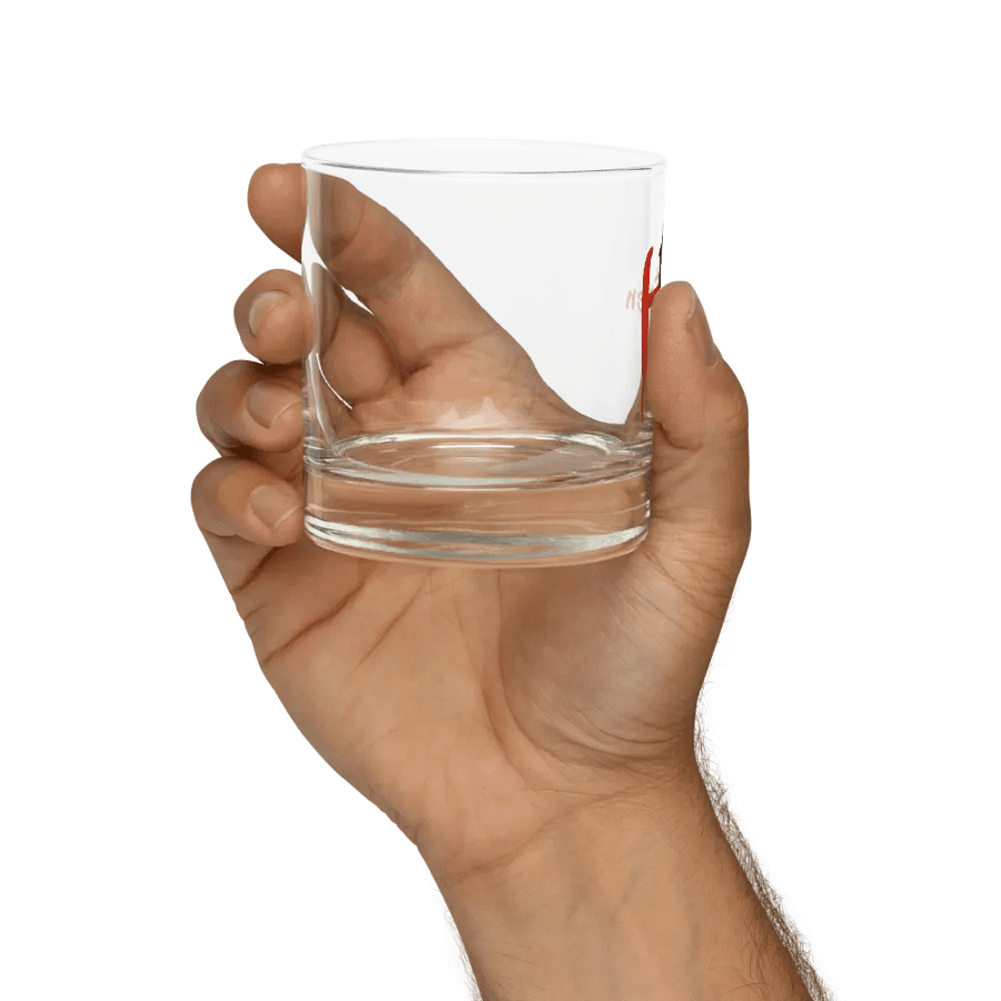 Talk Heathen Rocks Glass product image (11)