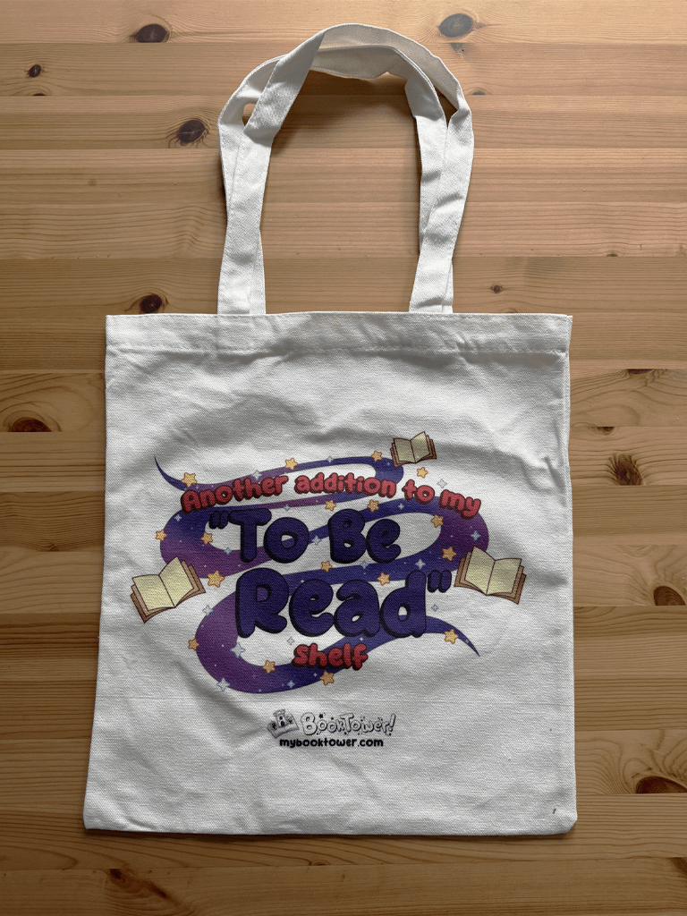 Another Addition to my "To Be Read" Shelf White Totebag product image (1)