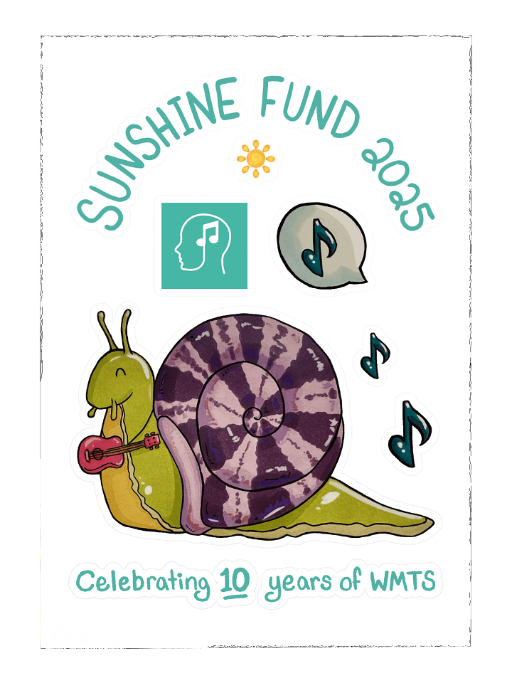Sunshine Fund 2025 Sticker Sheet (Limited Edition) product image (1)