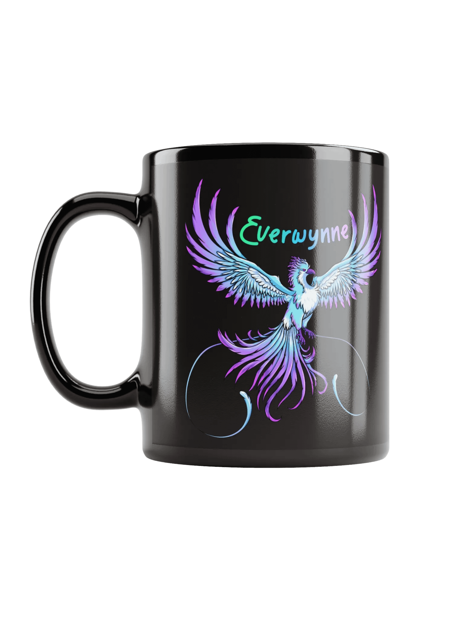 Phoenixwynne Glossy Black Mug product image (1)